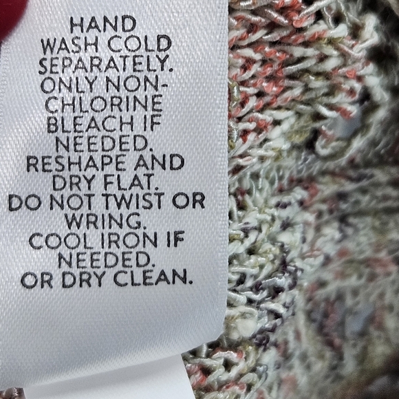 J.Jill Women's Size S Textured Pebble Diamond Pointelle Knit Pullover Sweater - Picture 7 of 9